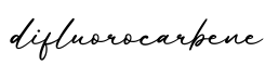 单词difluorocarbene书写