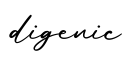 单词digenic书写