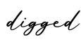 单词digged书写