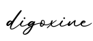 单词digoxine书写