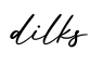 单词dilks书写