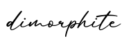 单词dimorphite书写