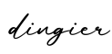单词dingier书写