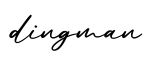单词dingman书写