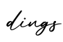 单词dings书写