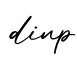 单词dinp书写