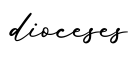 单词dioceses书写