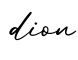 单词dion书写