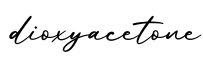 单词dioxyacetone书写