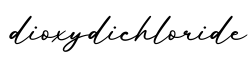 单词dioxydichloride书写