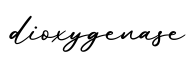 单词dioxygenase书写