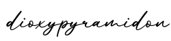 单词dioxypyramidon书写