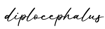 单词diplocephalus书写