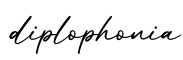 单词diplophonia书写