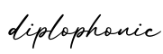 单词diplophonic书写