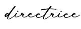 单词directrice书写