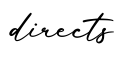 单词directs书写