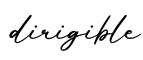 单词dirigible书写