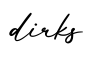 单词dirks书写