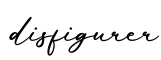 单词disfigurer书写
