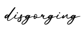 单词disgorging书写