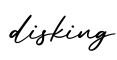 单词disking书写