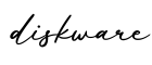 单词diskware书写
