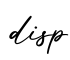 单词disp书写