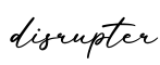 单词disrupter书写