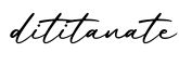 单词dititanate书写