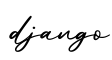 单词django书写