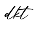 单词dkt书写