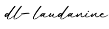 单词dl-laudanine书写