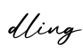 单词dling书写
