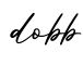 单词dobb书写