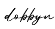 单词dobbyn书写