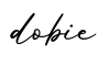 单词dobie书写