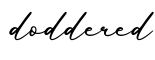 单词doddered书写