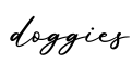 单词doggies书写