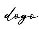 单词dogo书写