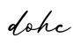 单词dohc书写