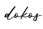单词dokos书写