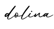 单词dolina书写