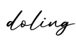 单词doling书写