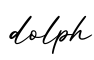 单词dolph书写