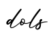 单词dols书写