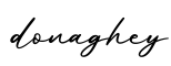 单词donaghey书写