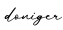 单词doniger书写