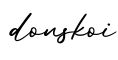 单词donskoi书写