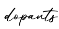 单词dopants书写